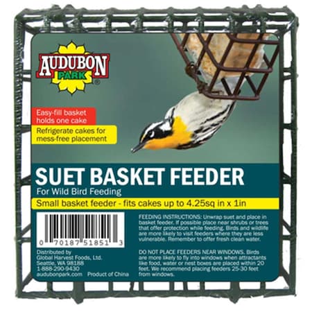 Global Harvest Foods 1841 Metal Suet Basket Cage 197509